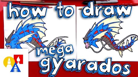 How To Draw Mega Gyarados Pokemon .